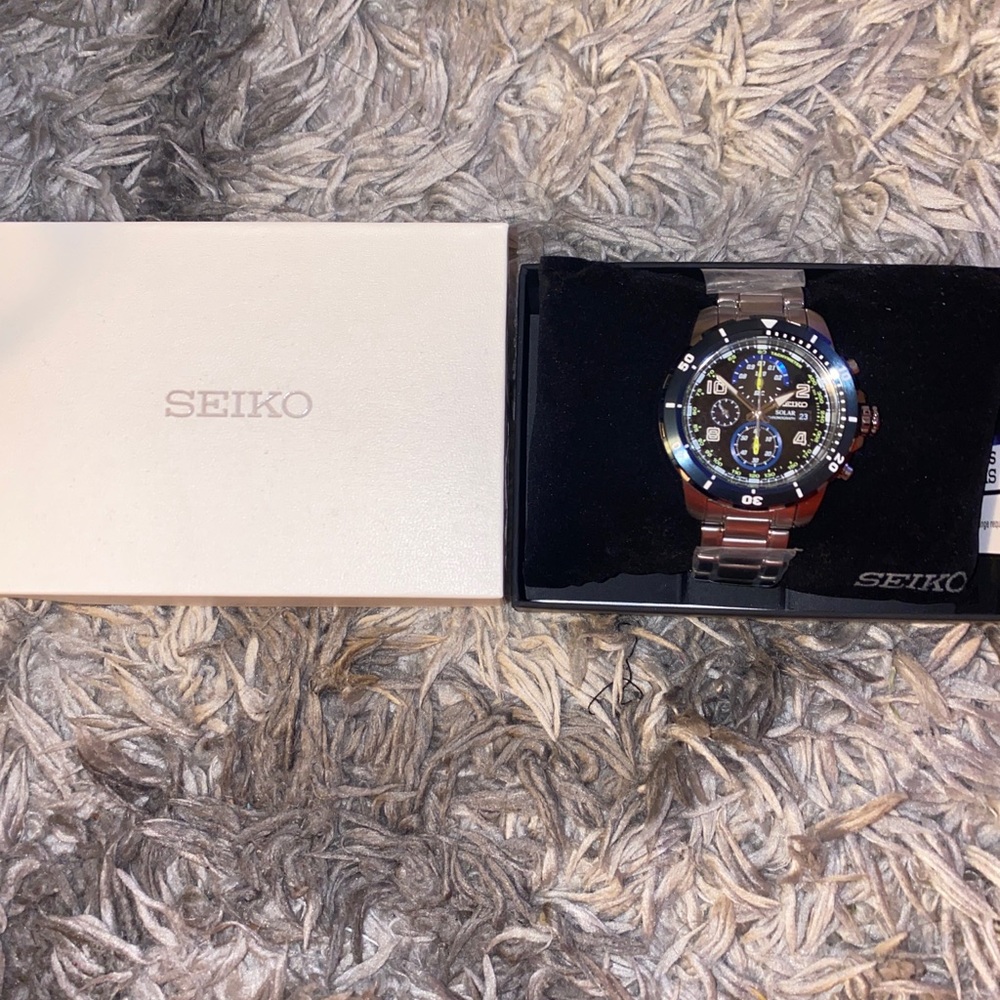Seiko mens watch